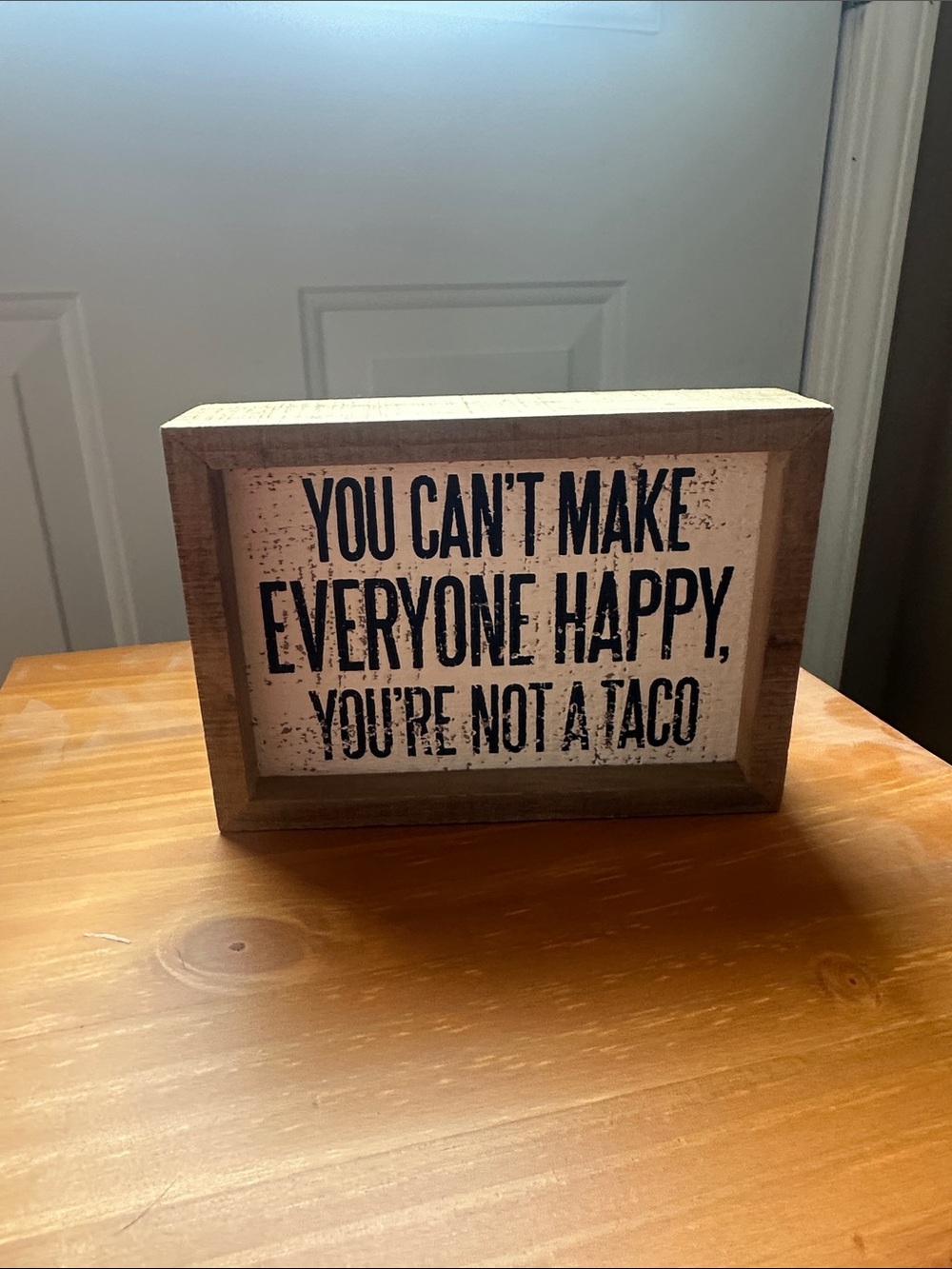 Wood Sign